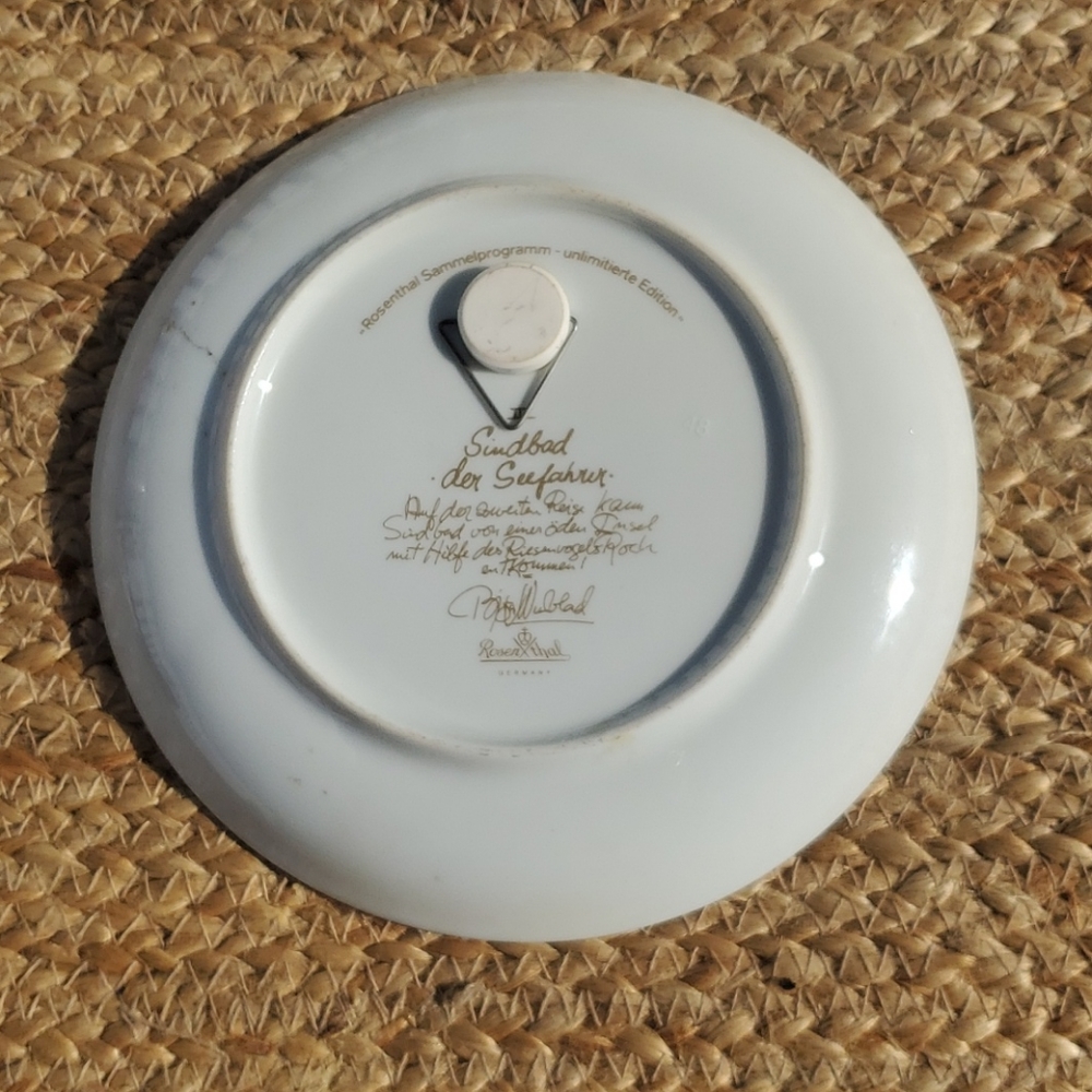 6 3/8" ROSENTHAL SAMMELPRIGRAMM plate - Picture 2 of 4
